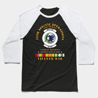 16th SOS - Combat Missions w VN SVC Baseball T-Shirt